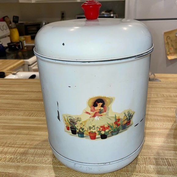 Vintage counter canister set - Picture 4 of 7
